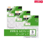16 X 24 Standard Pleated Air Fpr 5, 3-PACK, Filters Replacement. Fixed Price $19.05.