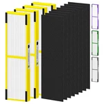 Petox FLT4825 Hepa Air Purifier Replacement Filters Pack + Carbon. Fixed Price $24.00.
