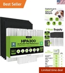 Premium Activated Carbon & Hepa Filters For Honeywell Air Purifiers - 3 Total. Fixed Price $63.00.