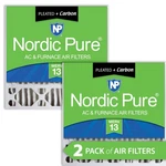20X20X5 (4 3/8) Honeywell Replacement Furnace Filters Merv 13 Plus Carbon Pack. Fixed Price $94.99.
