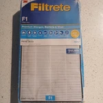 3M Filtrete F1 Allergen Reduction Air Purifier Filter True Hepa Fits C01 T02. Fixed Price $18.00.