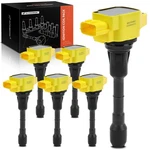 A-premium (yellow) Engine Ignition Coil Pack Compatible With Nissan Altima 20.... Fixed Price $102.32.
