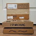 Lot Of 3 - Second Nature Magic Merv 8 Ac Air Filters Made In Usa! 14X24X1. Fixed Price $24.99.