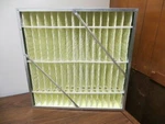 Lot Of Two (2) High Efficiency Rigid Cell Box Style Merv 14 Glasfloss Industries. Fixed Price $89.99.