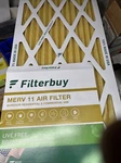 (pack Of 4) Allergen Defense Filterbuy 12X24X1 Pleated Air Filters (merv 11). Fixed Price $38.00.