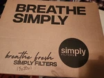 Simply 15X20X1 Air Filter Merv 8 Mpr 600 Pack Actual Size 14.75"X19.75"X0.75". Fixed Price $48.00.