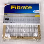 Filtrete Basic Cleaning Filter 90 Day Airflow 3M 16X16X1. Box Of 18. Fixed Price $44.00.