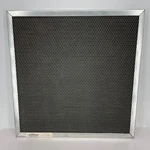 Aircare Silver Frame Electrostatic Filters 17.6 X (1 NEW/1 Used). Fixed Price $45.00.