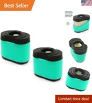 Extended Life 2 Pack Air Filter Optimal Engine Performance & Dirt Protection. Fixed Price $24.99.