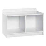 Closetmaid Cubeical 149400 Heavy Duty Small Wood 2-CUBE Storage Bench, White. Fixed Price $69.99.