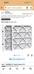 Glasfloss Air Filters 16-3/8 X 21-1/2 1, Merv 10, Pleated, Case Of 12. Fixed Price $50.00.