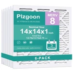 Plzgoon Air Merv 8 Furnace Filters Mpr 600 (6 14X14X1-6PCS. Fixed Price $39.90.