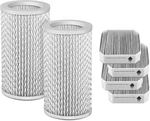 6 Pack Peco Hepa Replacement Filter Set For Molekule Air Purifier Accessories. Fixed Price $123.58.