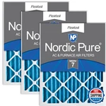 Nordic Pure 24X30X2 Actual Size 23 1/2 29 3/4 Pleated Merv 7 Air. Fixed Price $120.88.