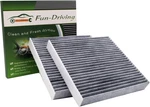 2 Pk Fun Driving FD157 Cabin Air Filter - List Of Compatible Vehicles Pics. Fixed Price $18.99.