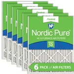 Nordic Pure 16X16X1 Pleated Merv 13 Air Filters Pack. Fixed Price $59.99.
