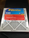 Filtrete 1085 19.5X19.5X1 Allergen Defense Extra 2 Pack. Fixed Price $27.99.