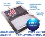Air Care 24X30X1 Silver Electrostatic Filter - Permanent, Washable, Save $$$. Fixed Price $108.00.