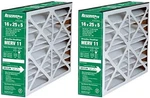 16X25X5 Furnace Filters - Case Of 2, Actual Size 15.625" 24.187" 4.937. Fixed Price $130.99.