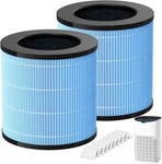 2 Pack MJ003HD Replacement Filters, Compatible With Pomoron Air Purifier. Fixed Price $40.27.