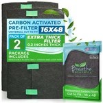 Breathe Naturally Universal Cut To Fit Activated Carbon Air Filter - Replacem.... Fixed Price $33.70.