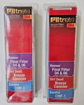 3M Filtrete Vacuum Filter 2PC CMF-1 For Hoover Dirt Devil Eureka #64810A Pack. Fixed Price $19.78.