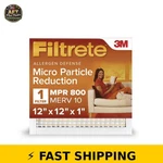 Filtrete 12X12X1 Hvac Air Filter, Mpr 800, Merv 10. Fixed Price $34.99.
