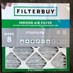 Filterbuy 16X16X1 Merv 8 Pleated Air Filters Hvac Furnace Replacement Lot 5+1. Fixed Price $34.56.