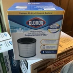 Clorox Medium Room Air Purifier True Hepa Replacement Filter, Model 12030. Fixed Price $73.00.