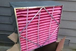 5W917 Merv 13 Galv Steel Air Filter Handler 24 X 12" No Header Bent Damaged. Fixed Price $49.99.