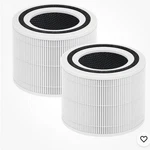 Funmit Hepa Air Purifier Filter Replacement Core 300-RF (white) 2 Pack. Fixed Price $24.99.