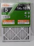 Hdx 14 18 Standard Pleated Air Filter Fpr 5 3-PACK. Fixed Price $27.95.