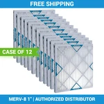 12-PACK 16X20X1 Merv 8 Koch Pleated Air Filters Hvac Furnace 102-700-006. Fixed Price $79.89.