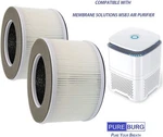 Replacement Filters Compatible With Membrane Solutions MSB3 Air Purifier 2-PACK. Fixed Price $35.48.