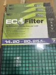 3 Pack Web Eco Filter Adjustable Size 14X20-20X25X1. Fixed Price $54.99.