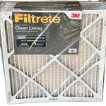 Filtrete Air Filter Merv 5, 6-PACK Furnace Hvac 24X24X1, White. Fixed Price $39.00.