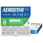 Aerostar 20X20X1 Merv 8 Air Filter, 4 Count, Actual Size (19.75 0.7.... Fixed Price $41.98.