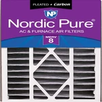 Nordic Pure 16X25X5 Actual Size 15 5/8 24 1/8 7/8 Air Bear Filter. Fixed Price $69.59.