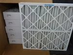 Nos! Case Of Air Handler Antimicrobial Pleat Furnace Filters, 24" X. Fixed Price $69.99.