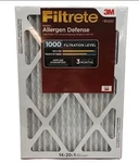 Filtrete 14X20X1 Air Filter Mpr 1000 Merv 11 Micro Allergen Defense - Pack. Fixed Price $40.49.