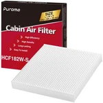 Puroma Cabin Air Filter Replacement For CP182, 8.1" X 8.3" 1.1", White. Fixed Price $15.64.