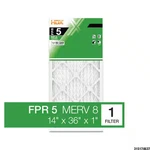 14 In. X 36 Standard Pleated Air Filter Fpr 5, Merv 8. Fixed Price $6.91.