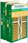 Filterbuy 16X25X5 Air Merv 11 Allergen Defense (2-PACK), Pleated. Fixed Price $28.50.