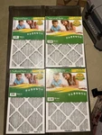 Lot Of 4, New Flanders (naturalaire) Merv 8 Pleated Heater/ac Filter. Fixed Price $32.00.