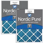 Nordic Pure 20X22X1 Actual Size 19 1/2 21 7/16 3/4 Pleated Merv. Fixed Price $56.41.