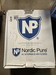 Nordic Pure 20X25X4 Merv 12 Pleated Furnace Air Filters Pack. Fixed Price $59.99.