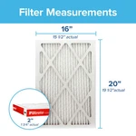 Filtrete Electrostatic Air Filter, 1000 Mpr, NADP00-2IN-4, 16 X 20IN. Fixed Price $74.21.