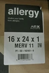 Airx Filters 6PK Allergy 16X24X1 Pleated Merv 11 Replacement. Fixed Price $44.99.