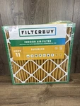 Filterbuy 20X20X2 Pleated Air Filters, For Hvac Furnace (merv 11) 3 Pack. Fixed Price $45.25.