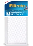 Filtrete 14X30X1 Furnace Air Filter, Merv 13, Mpr 1900, Premium Allergen. Fixed Price $26.99.